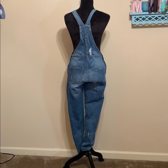 Zara girls jean overalls - Picture 2 of 3